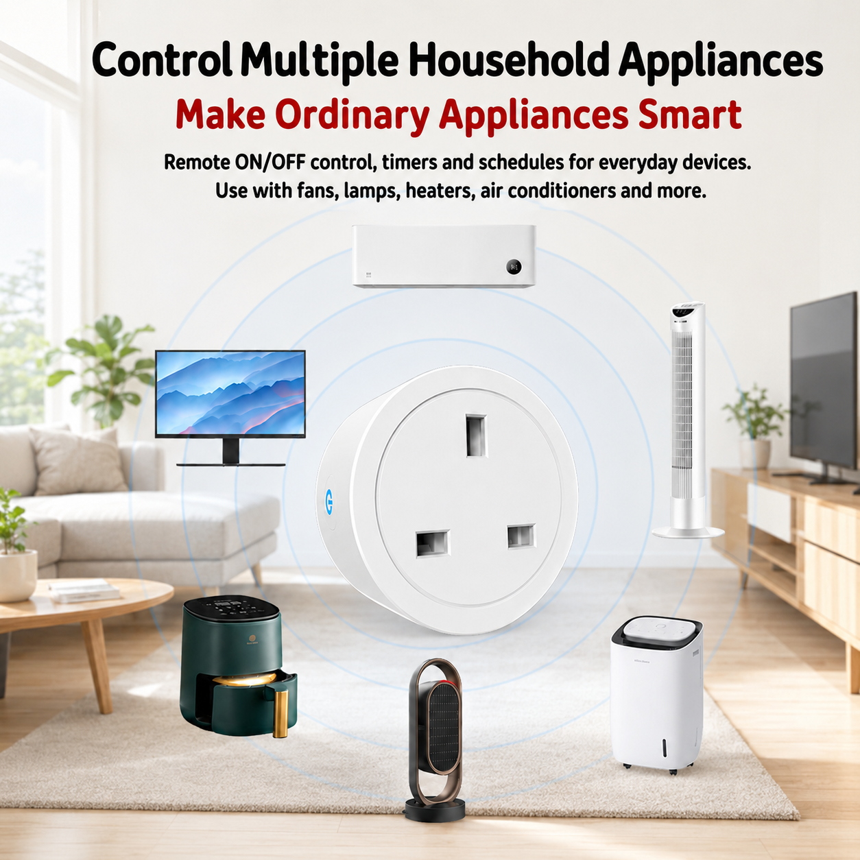Tuya UK Smart Plug WiFi Blueto - Home Automation Ideas 评论和价格