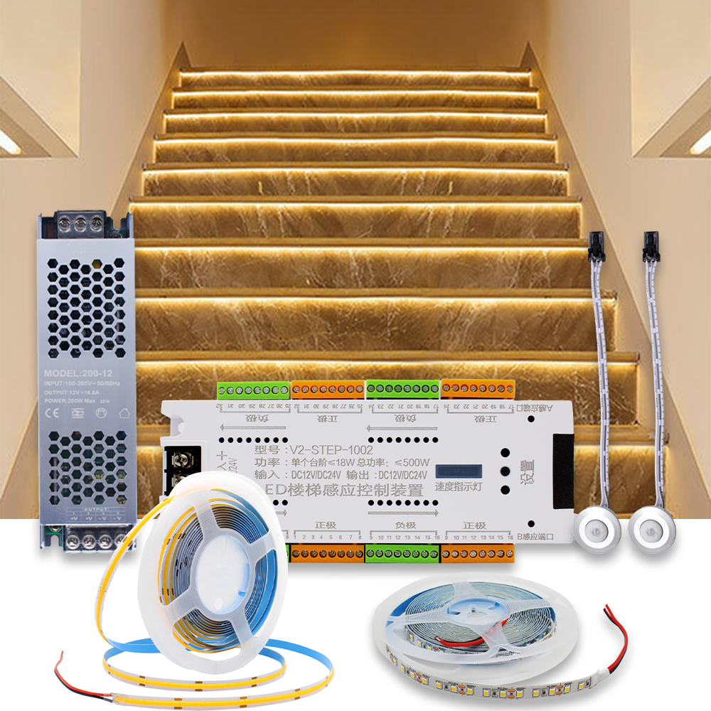 12V LED Stair PIR Motion Senso - Motion Sensor Pir Wired 评论和价格