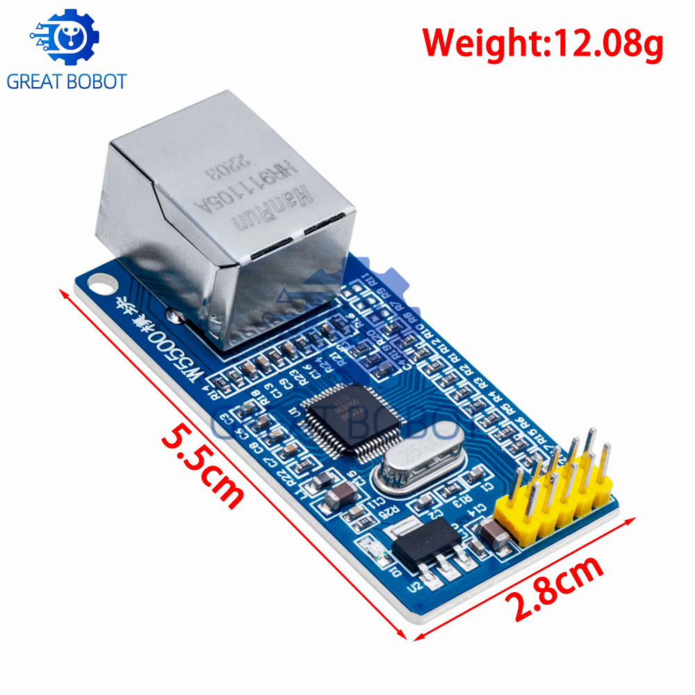 BS 1PCS  W5500 Ethernet networ - Ethernet Module W5500 评论和价格