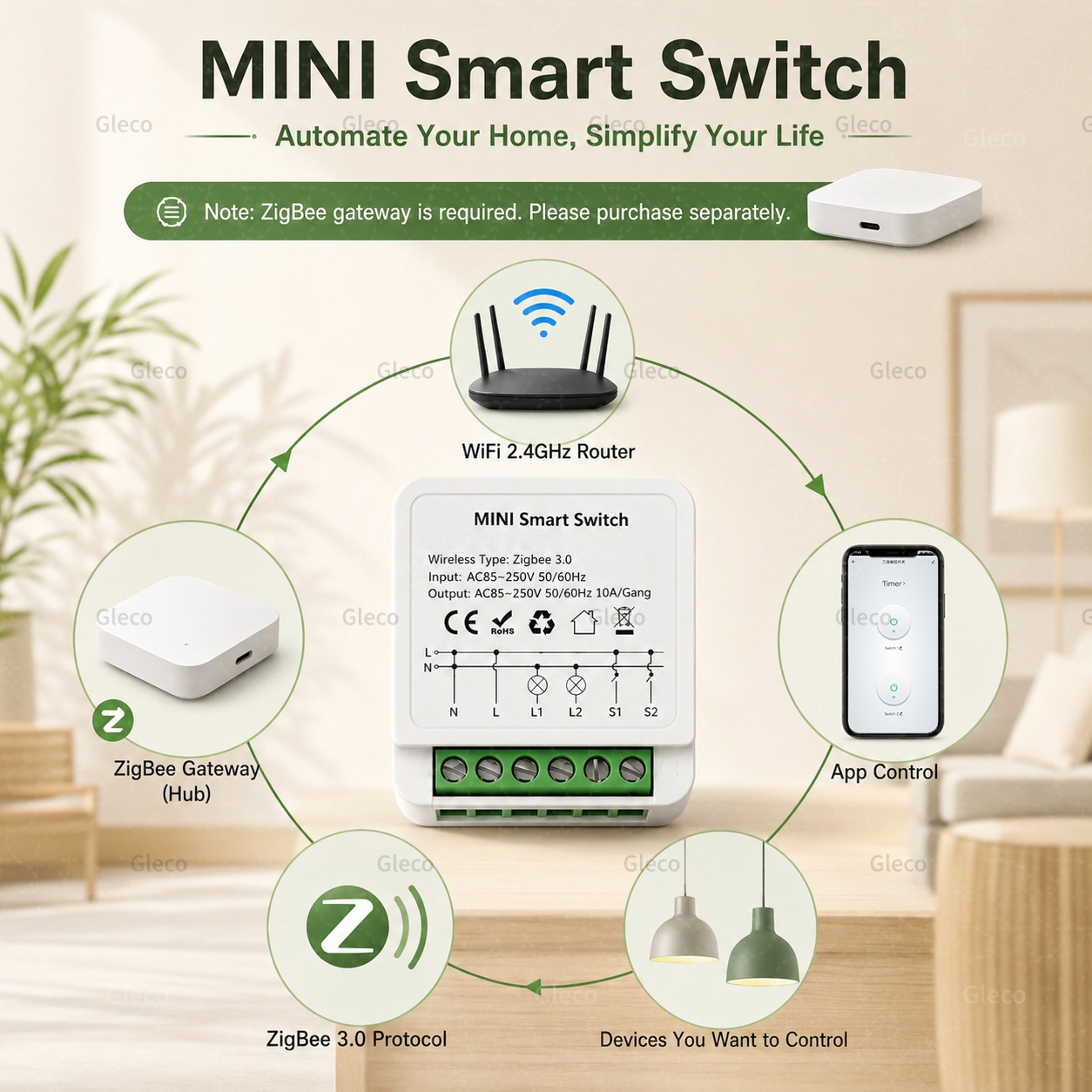 Zigbee Tuya Smart Switch Smart - Home Automation Diy 评论和价格