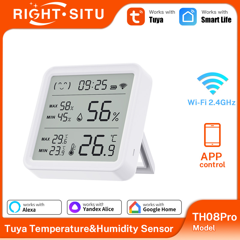 Tuya WiFi Thermometer hygromet - Temperature Humidity Sensor 评论和价格