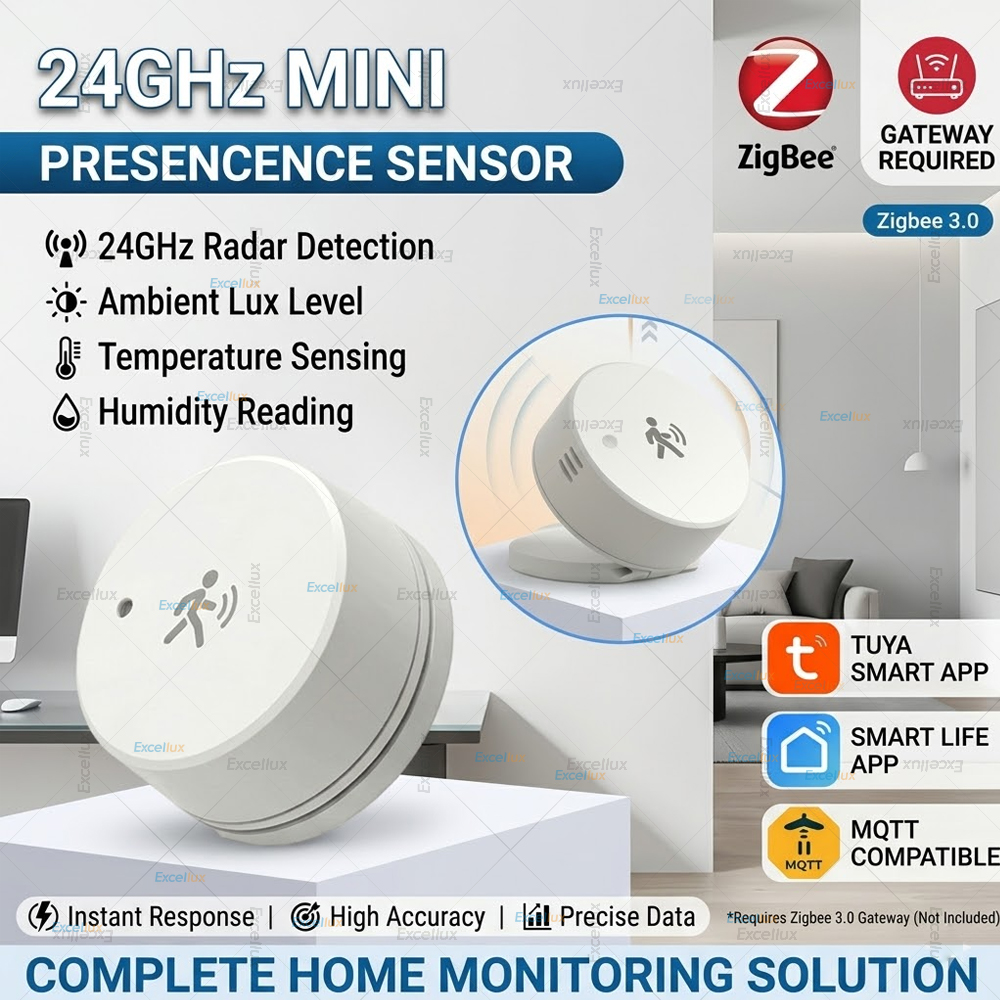 Smart Zigbee Human Presence Se - Temperature Humidity Sensor 评论和价格
