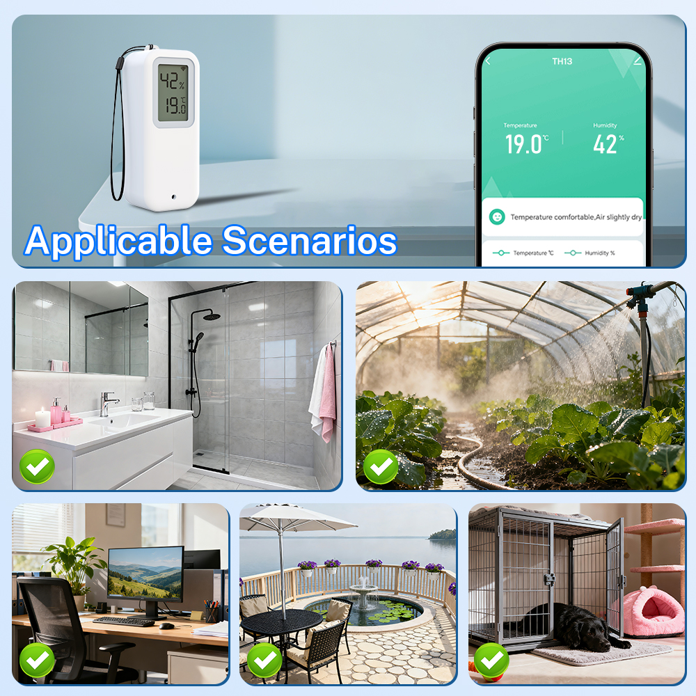 Tuya WiFi ZigBee Temperature a - Temperature Humidity Sensor 评论和价格