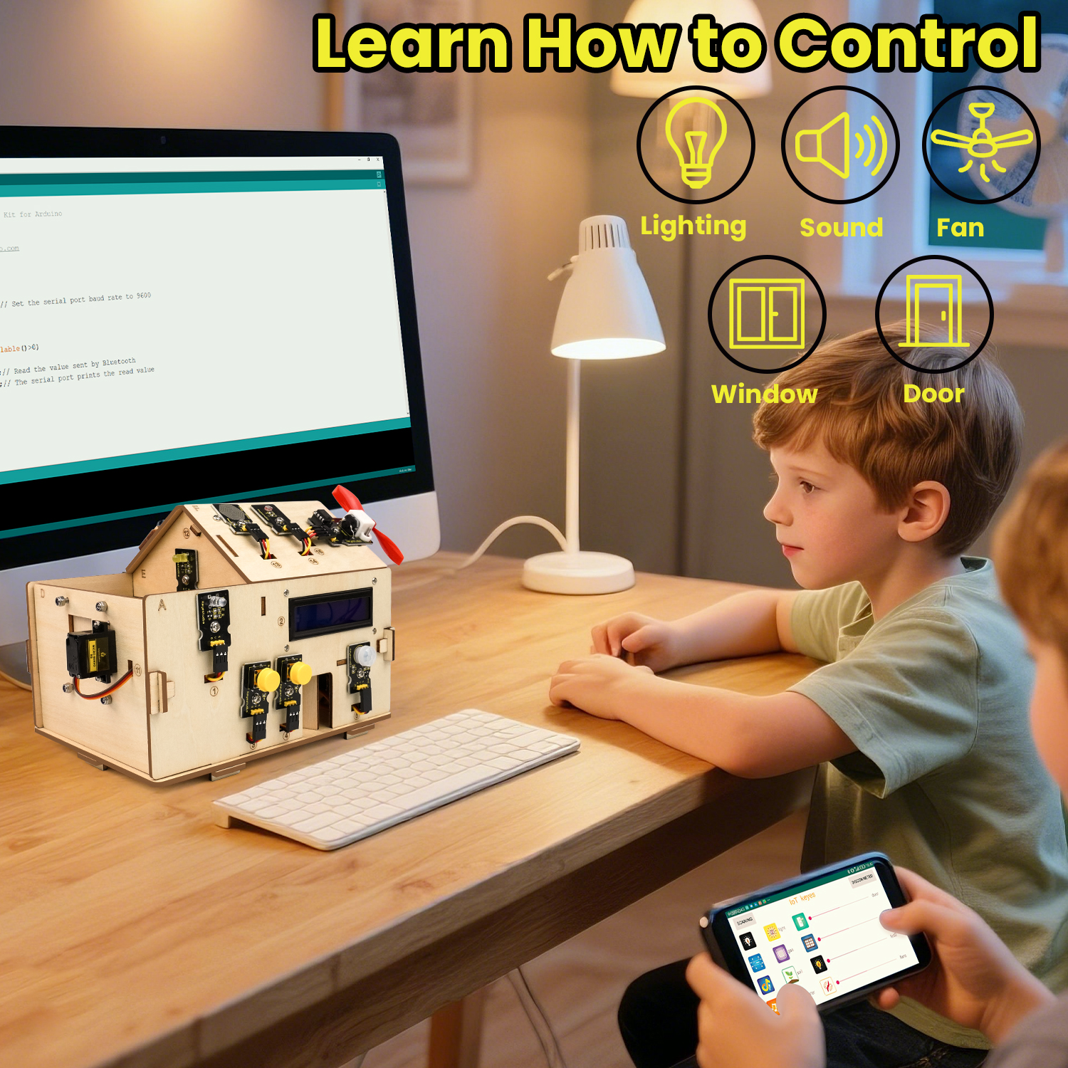 Keyestudio Smart Home IOT Kit  - Home Automation With Arduino 评论和价格