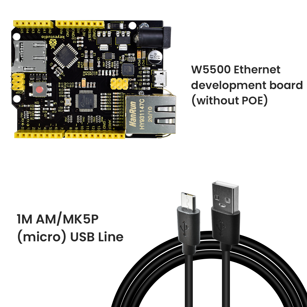 Keyestudio W5500 ETHERNET DEVE - Ethernet Module W5500 评论和价格