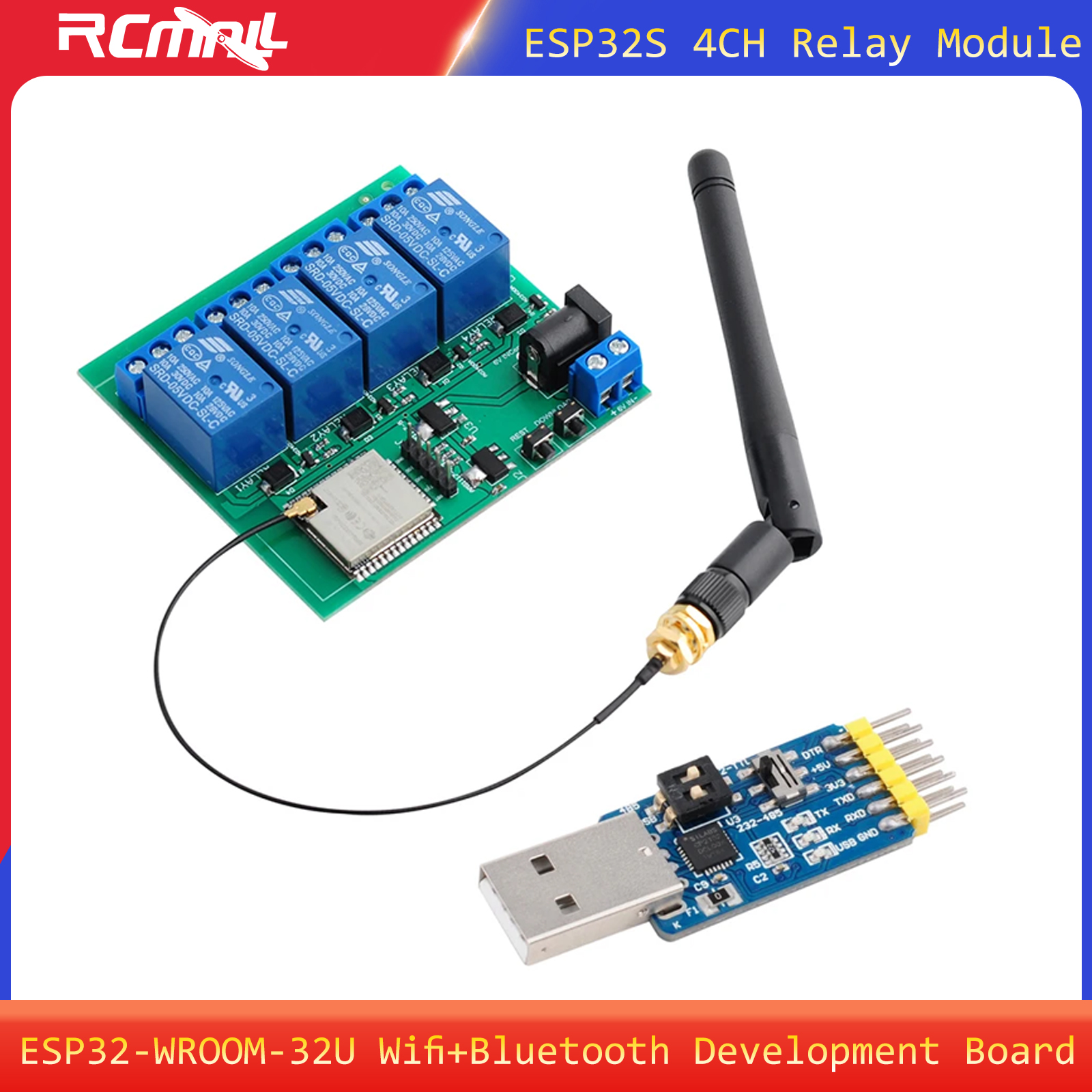 ESP32S 4CH Relay Module ESP32  - Home Automation Arduino 评论和价格