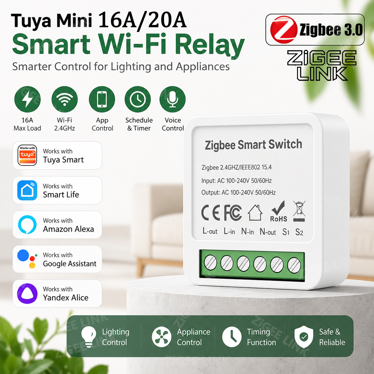 WiFi Zigbee Smart Switch Modul - Home Automation Systems Diy 评论和价格