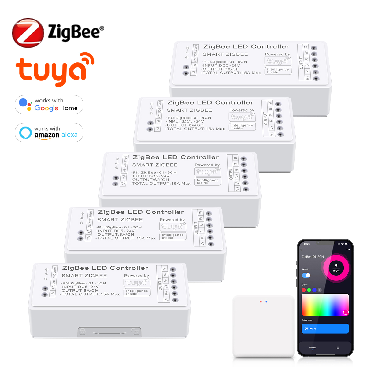 Zigbee 3.0 CCT RGBW RGB LED St - Zigbee Coordinator Stick 评论和价格