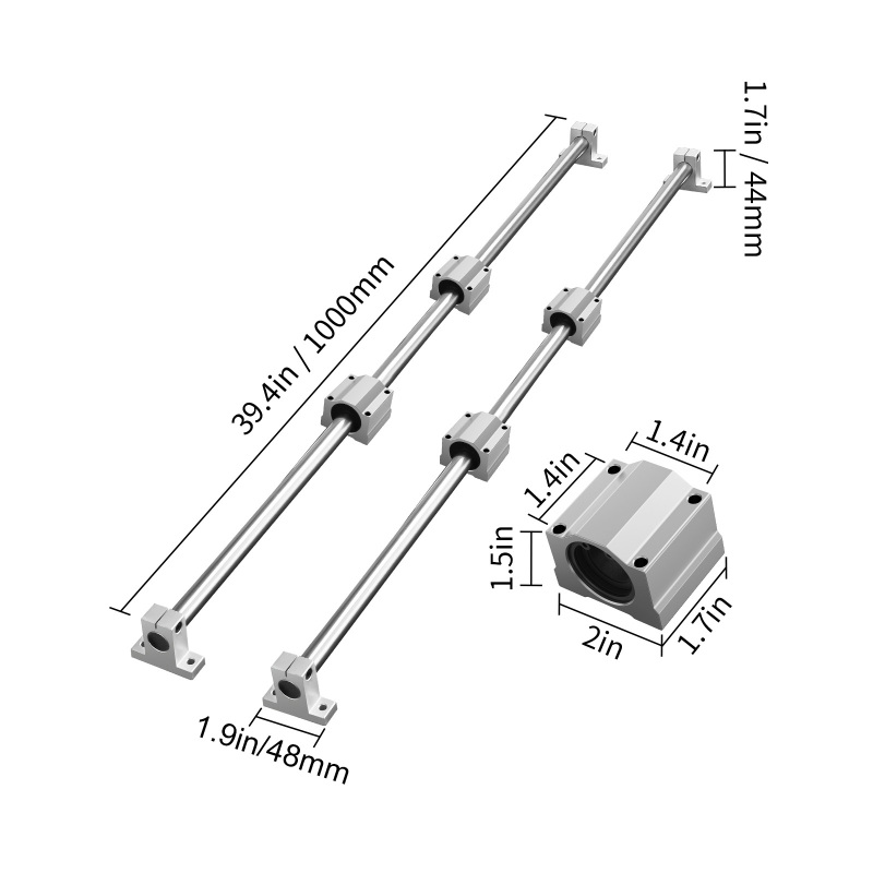 Linear Guide Rail Set, SFC16 1 - Diy Automation Projects 评论和价格