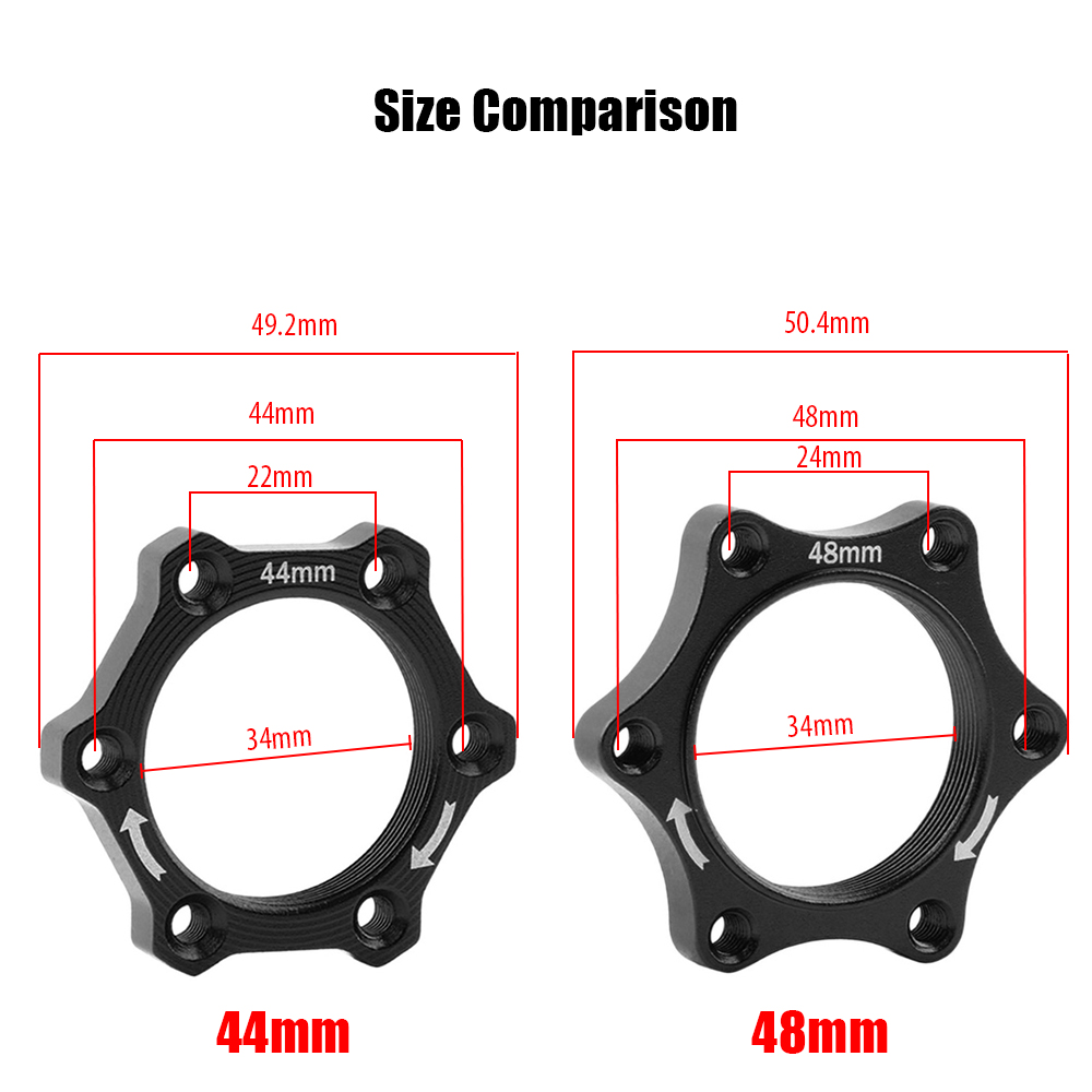 2pcs Bicycle Bike 44mm 48mm Fr - Matter Hub Thread 评论和价格
