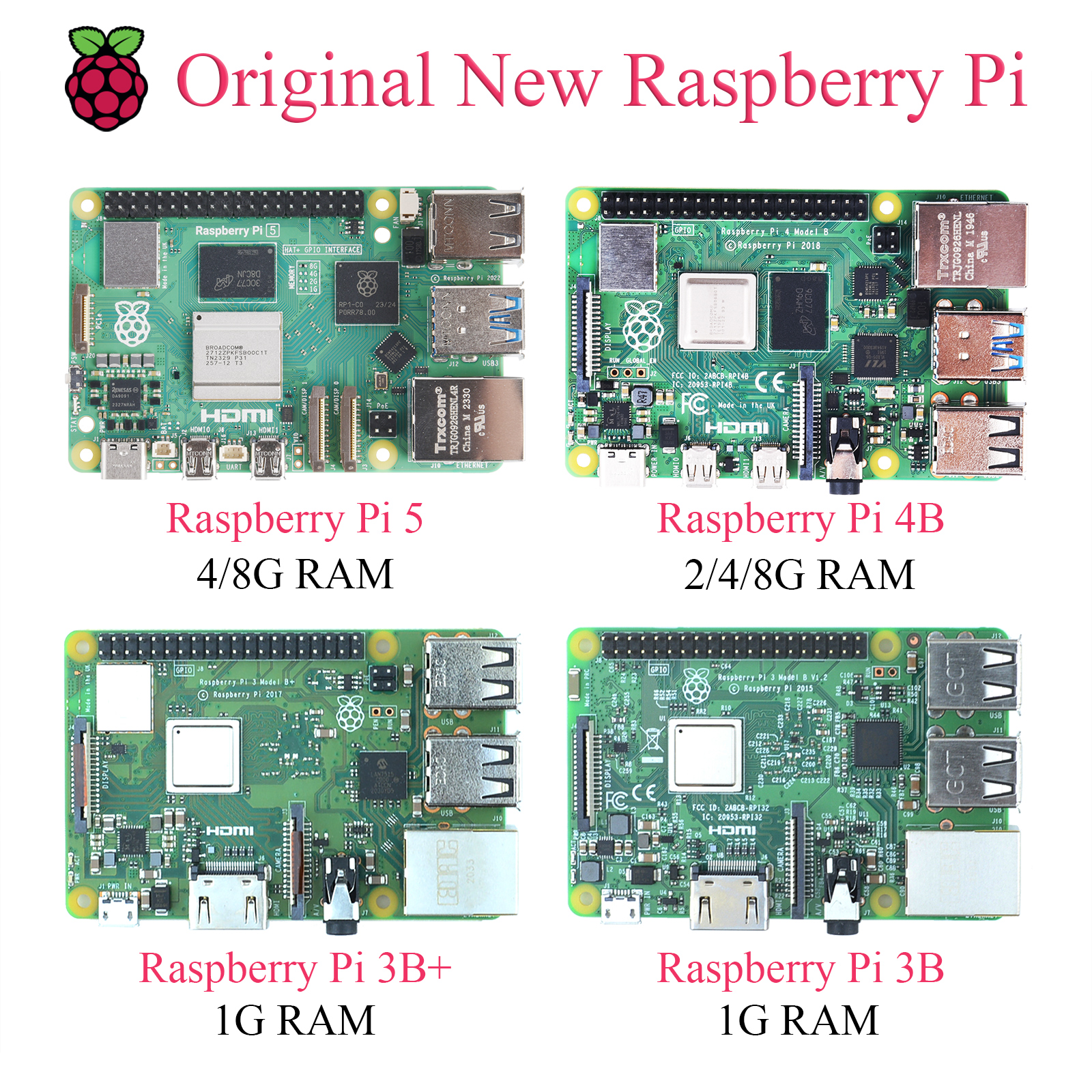 1PCS Original Raspberry Pi 5 4 - Raspberry Pi Home Automation Diy 评论和价格