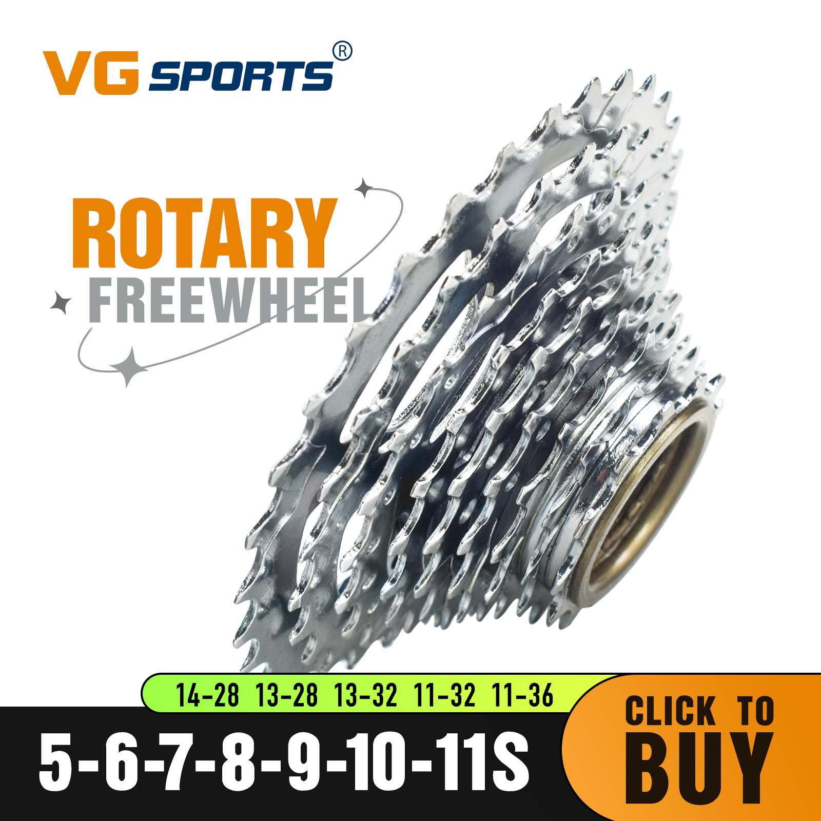 1pc VG Sports Bike Sprocket 5/ - Matter Hub Thread 评论和价格