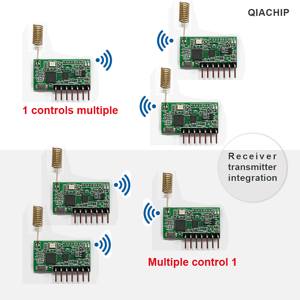 QIACHIP RF Receiving and Trans - Home Automation With Arduino 评论和价格
