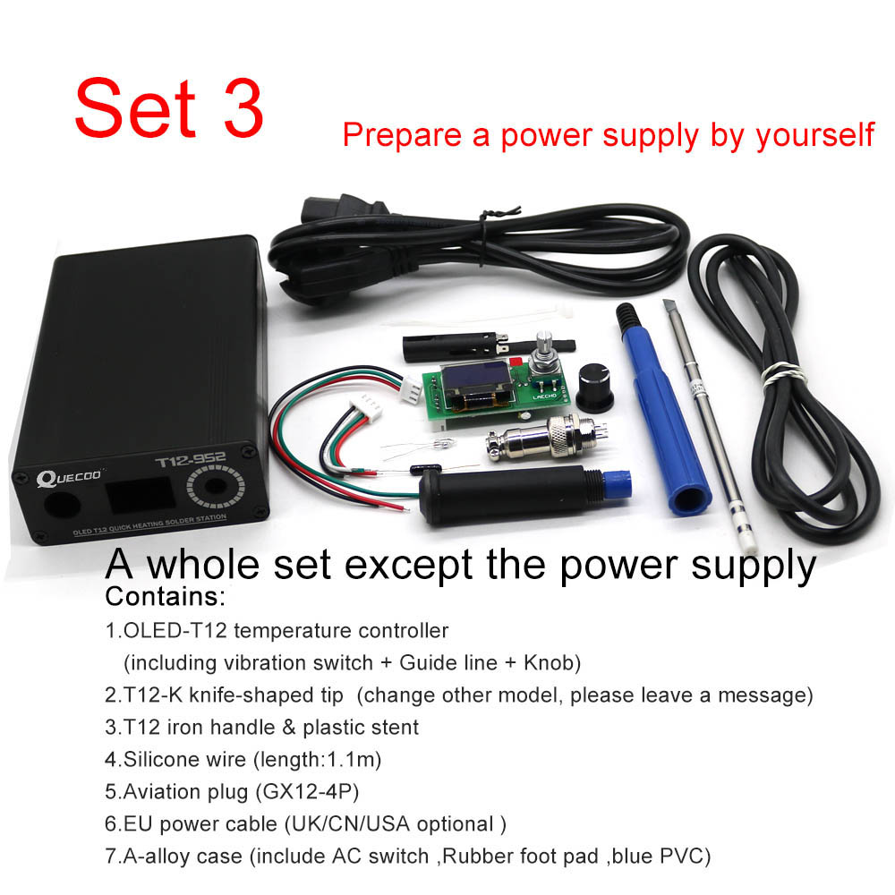 T12 STC-OLED soldering Station - Diy Automation 评论和价格